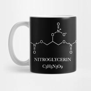 Nitroglycerin Molecule Mug